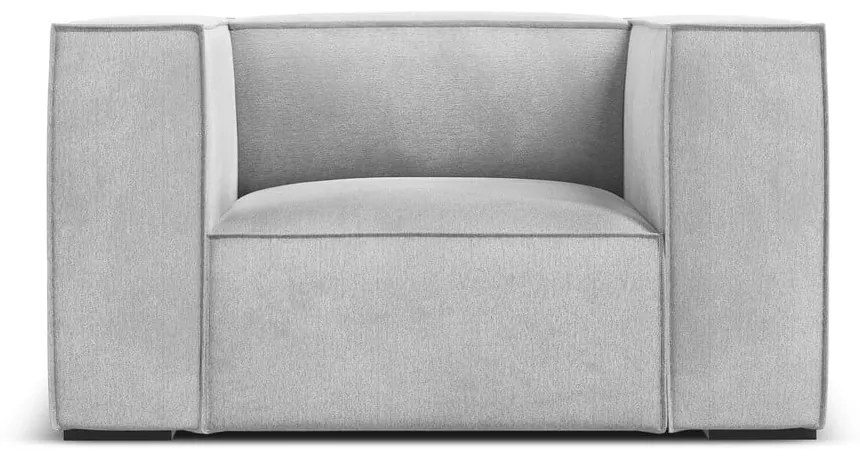 Jasnoszary fotel Madame – Windsor &amp; Co Sofas