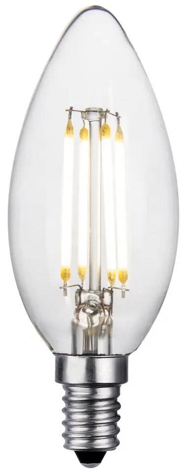Żarówka z ciepłym światłem z gwintem E14, 2 W Standard – Fischer & Honsel