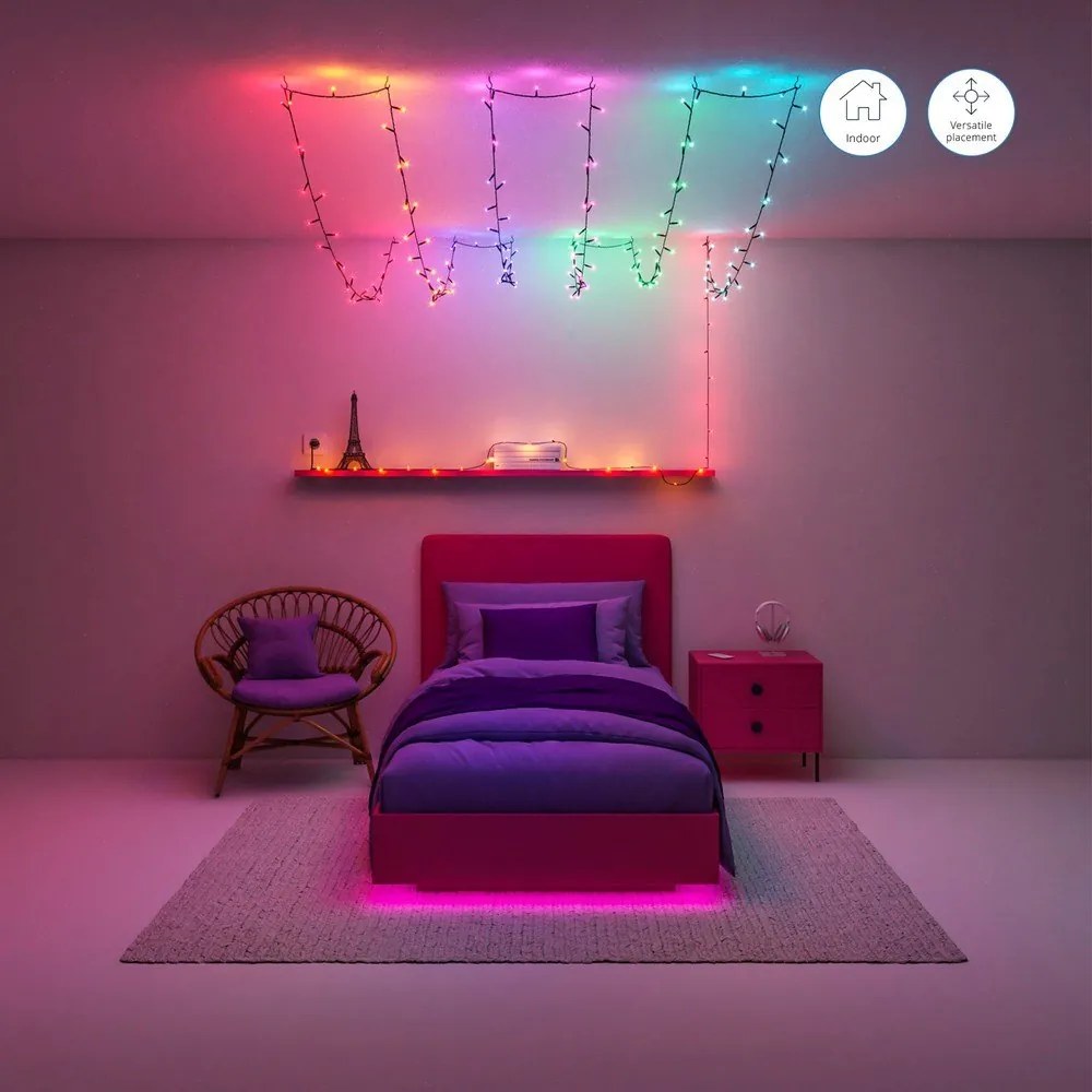 Inteligentna zewnętrzna taśma świetlna LED 15 W – WiZ