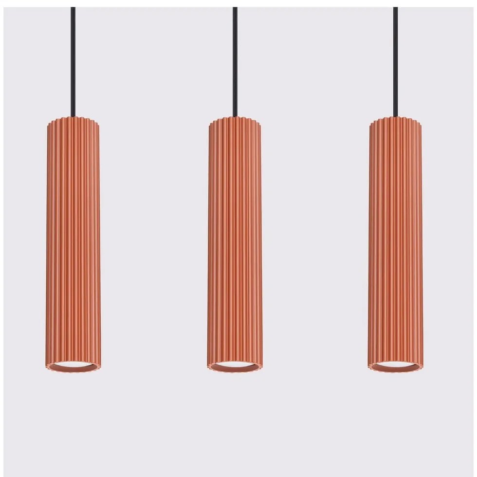 Ceglasta lampa wisząca Gleam – Sollux