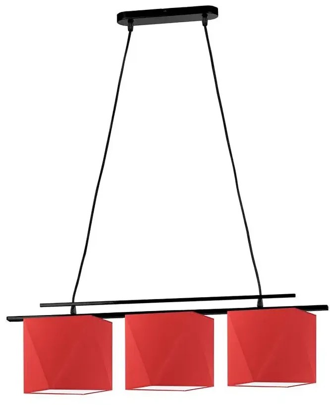 Lampa wisząca z geometrycznymi kloszami - EX290-Malibex Devrix 3X