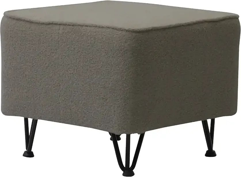 Podnóżek MARK 50 x 50 cm Szary