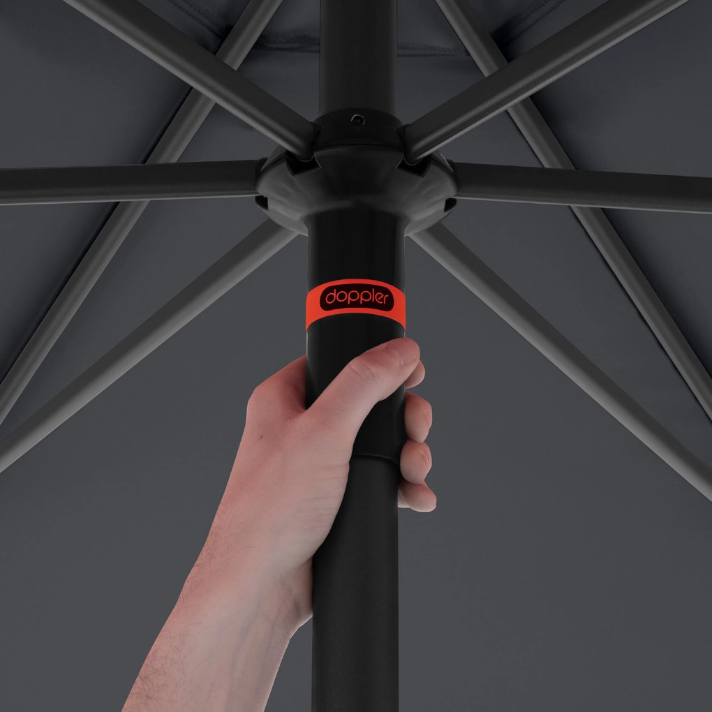 Doppler myZone Push Up 300 cm antracyt