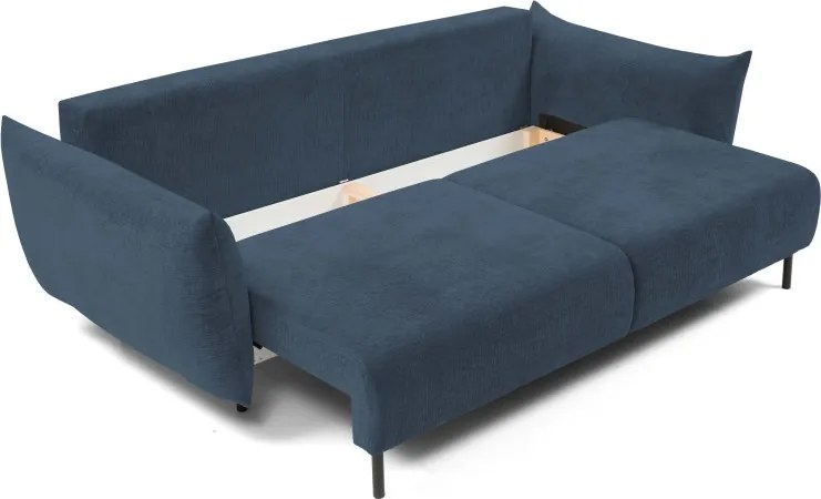 Sofa ADEL z funkcja spania i pojemnikiem NIEBIESKI OVER THE HORIZON 77