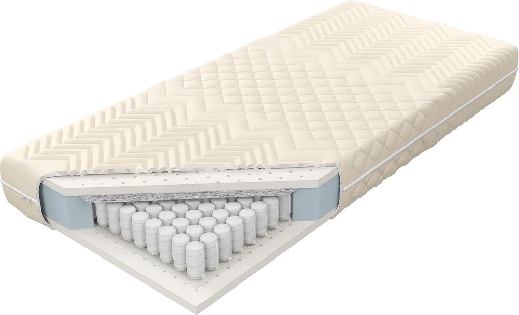 Materac Estrella Lux kieszeniowy z lateksem