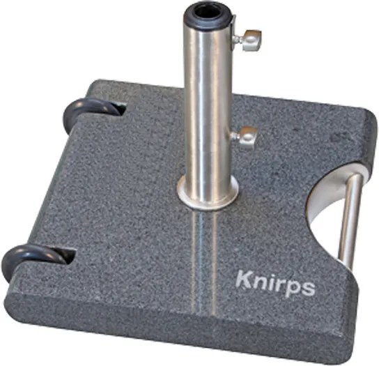 KNIRPS Podstawa jezdna 40 kg - mobilna granitowa podstawa do parasola ogrodowego