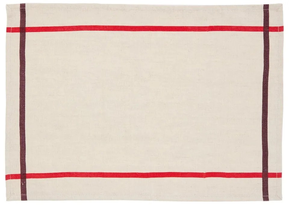 Maty stołowe z mieszanki lnu zestaw 2 szt. 35x50 cm Delma – Kave Home