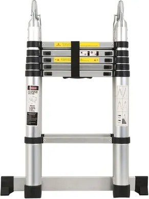Drabina teleskopowa, 2 x 1,9 m, S