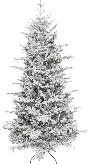 Choinka sztuczna 100% PE Świerk Szwajcarski Ośnieżony 210cm