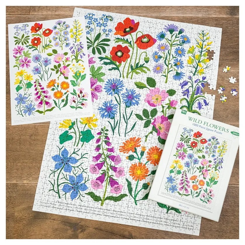 Puzzle (liczba elementów 1000) Wild Flowers – Rex London