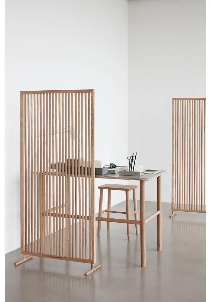 Parawan z drewna dębowego Hübsch Divide