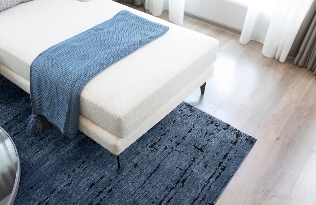 Dywan nowoczesny Stella niebieski 195 cm x 290 cm
