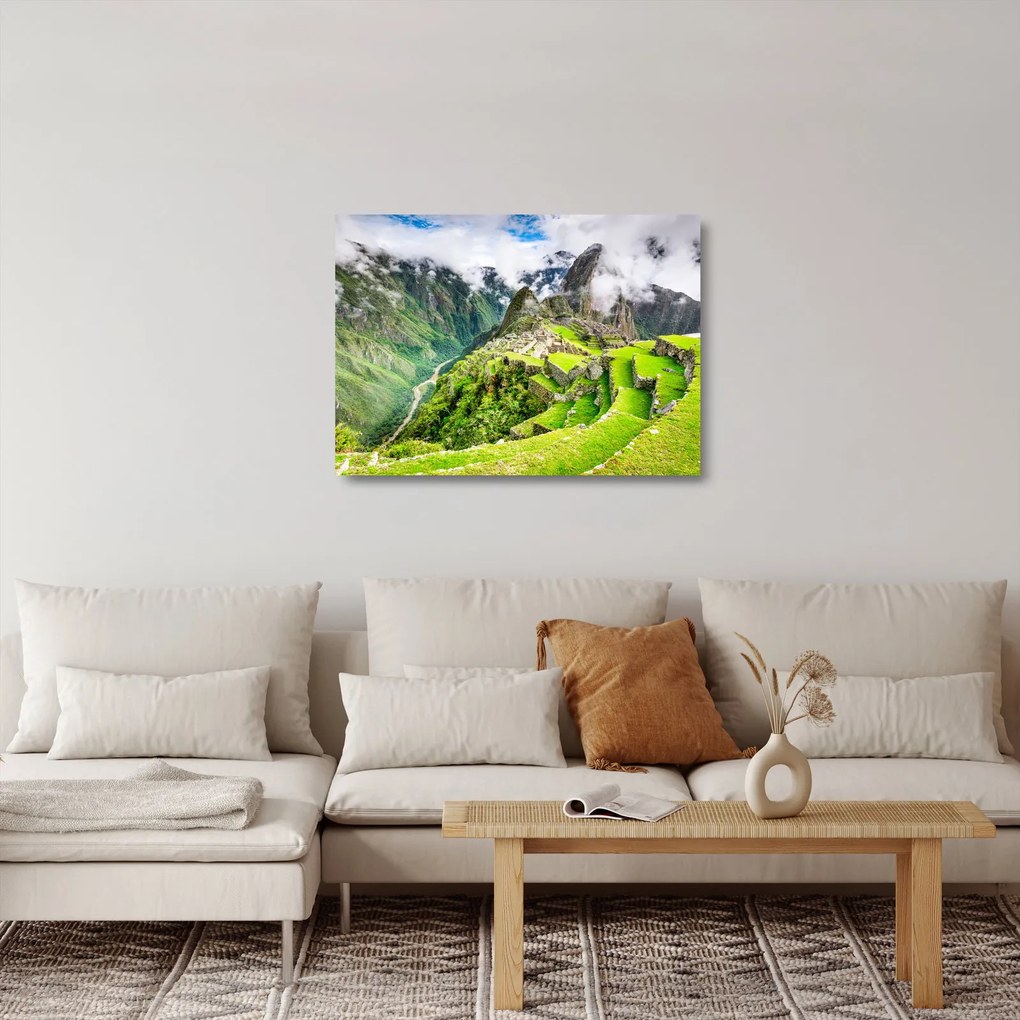 Obraz na szkle - Machu Picchu (70x50 cm)