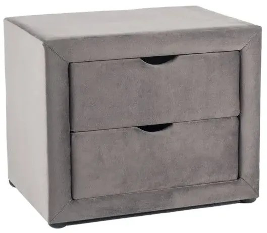 SZAFKA NOCNA ET-002 VELVET SZARY BLUVEL 14 SIGNAL
