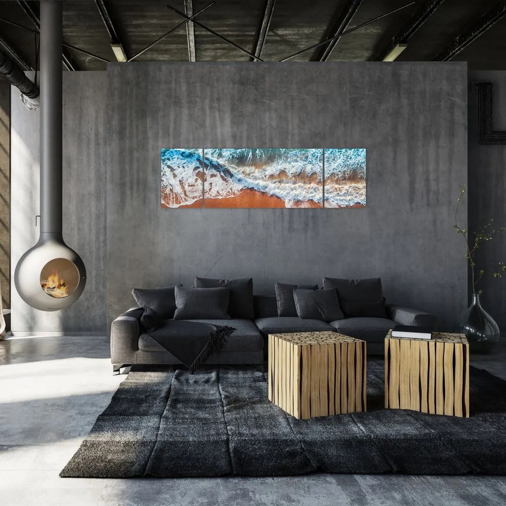 Obraz plaży morskiej (170x50 cm)