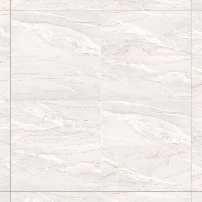 Mexen Resh Bianco gres szkliwiony rekt. G1, płytka podłogowo-ścienna 120 x 60 cm, połysk - TL143-120-060-00