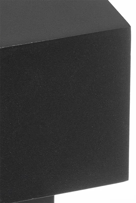 Industrialna stojąca lampa zewnętrzna czarna 35 cm IP44 - Baleno