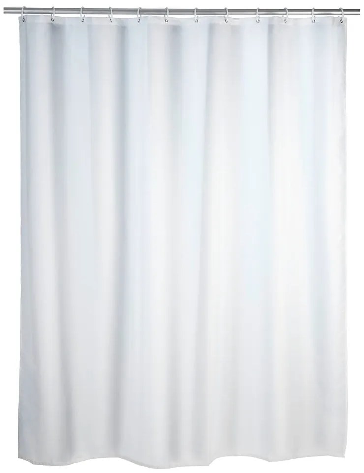 Zasłona prysznicowa odpowiednia do prania Wenko White, 120x200 cm