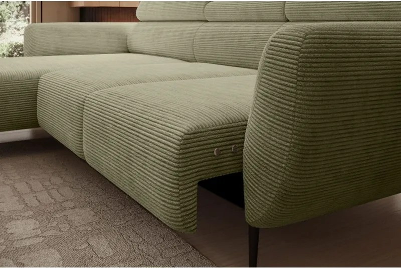 Narożnik ALISSON S/MINI z elektryczną regulacją siedziska WERSAL