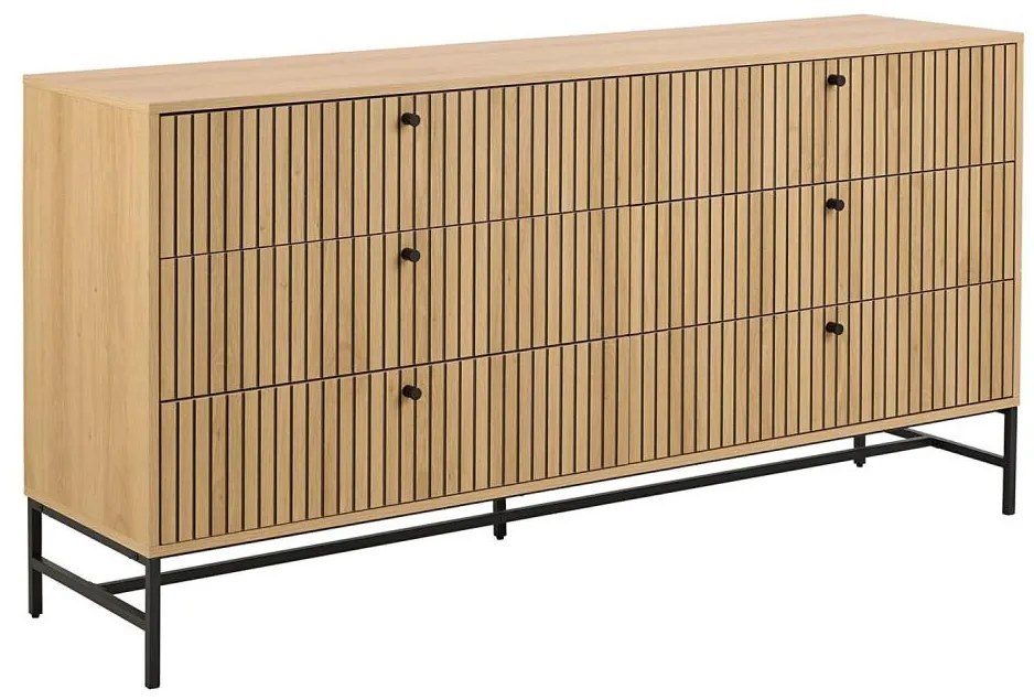 Komoda z szufladami OLIVIA dąb