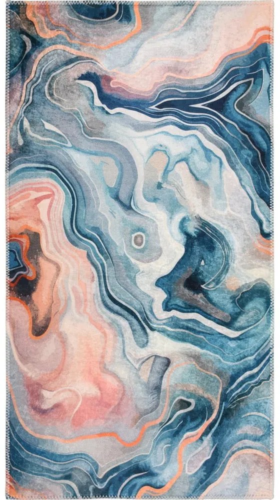 Niebiesko-różowy dywan odpowiedni do prania 160x230 cm Colors of Joy – Vitaus