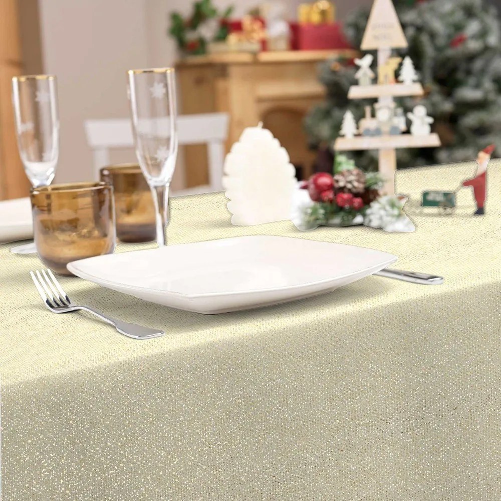 Obrus 140x240 cm Strass – douceur d'intérieur
