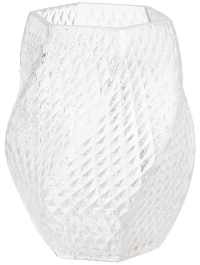Szklany wazon (wysokość 17 cm) Clara – Casa Selección