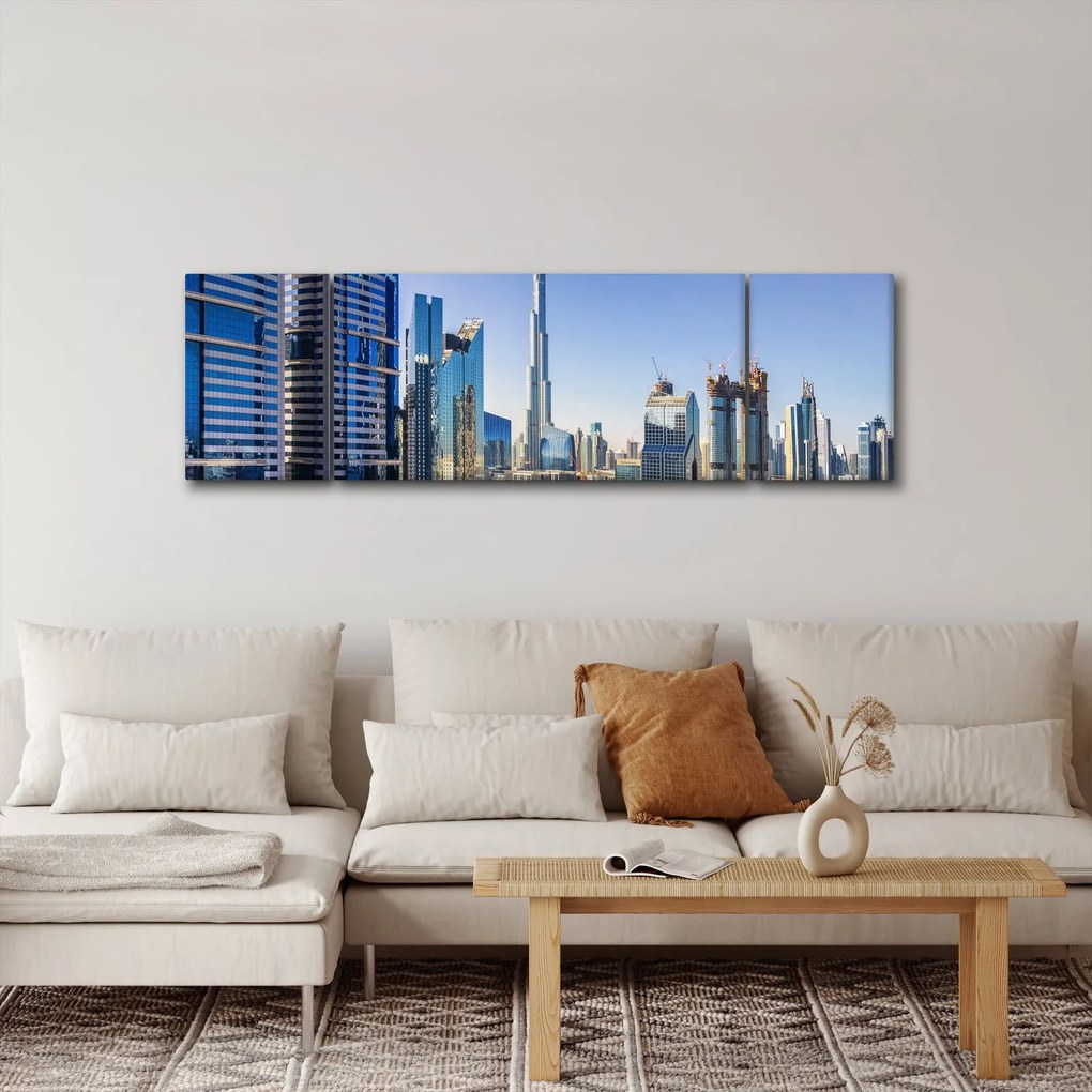 Obraz - Dubaj rano (170x50 cm)