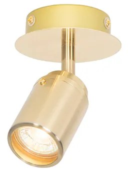 Nowoczesny reflektor łazienkowy mosiądz IP44 - Ducha