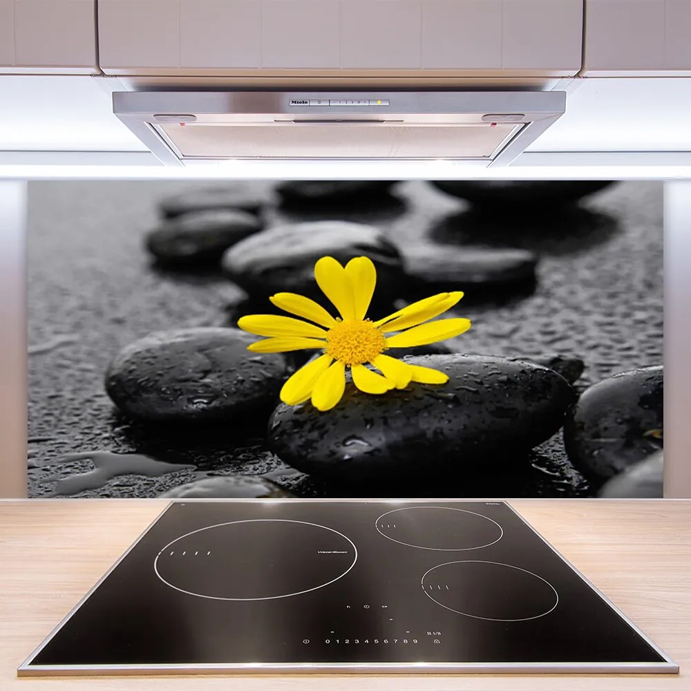 Panel Szklany Słoneczny Akcent w Gabinecie Spa