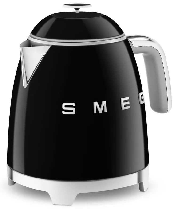 Czarny czajnik elektryczny ze stali nierdzewnej 800 ml Retro Style – SMEG