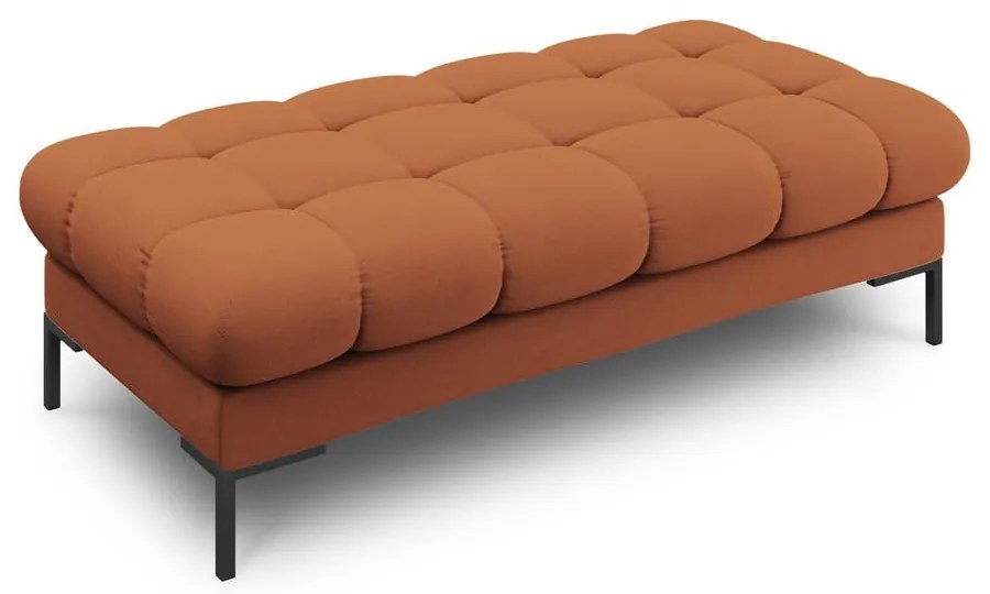 Ceglasta tapicerowana ławka Bali – Cosmopolitan Design