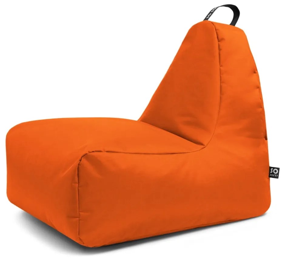 Pomarańczowy worek do siedzenia Chill XL – So Soft?