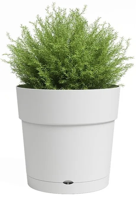 Doniczka z plastiku z recyklingu ø 20 cm Capri – Artevasi