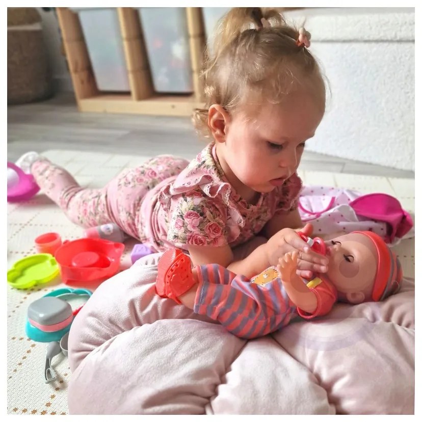 Woopie royal zestaw opiekunka lalka bobas z akcesoriami 19 el.
