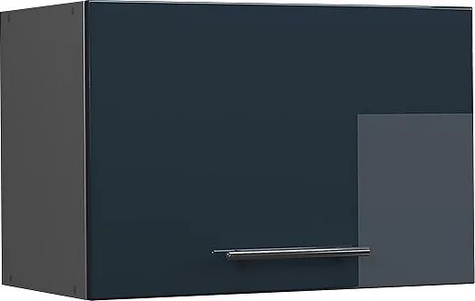 Szafka ścienna ciemnoniebieski wysoki połysk 60x34.1x40 fame-line