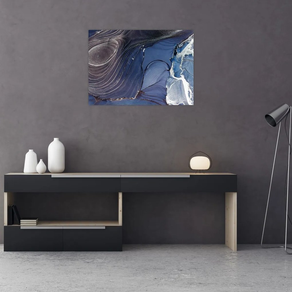 Obraz - Atrament marmurkowy (70x50 cm)