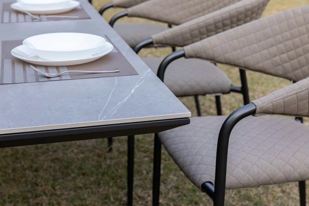 Doppler NOVA MELIA LIKA-TEX®mocca ogrodowy zestaw wypoczynkowy 6+1