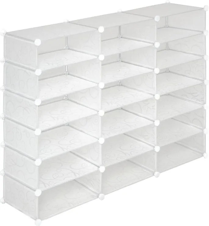 Przezroczysta szafka 18 - system wtykowy