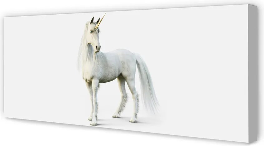 Obraz na płótnie Szlachetny Biały Jednorożec