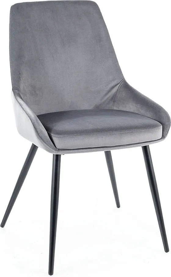 Aksamitne krzesło Cobe Velvet