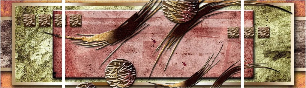 Abstrakcyjny obraz (170x50 cm)