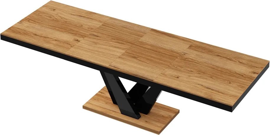 Nowoczesny stół rozkładany do jadalni Vegas Hubertus dąb