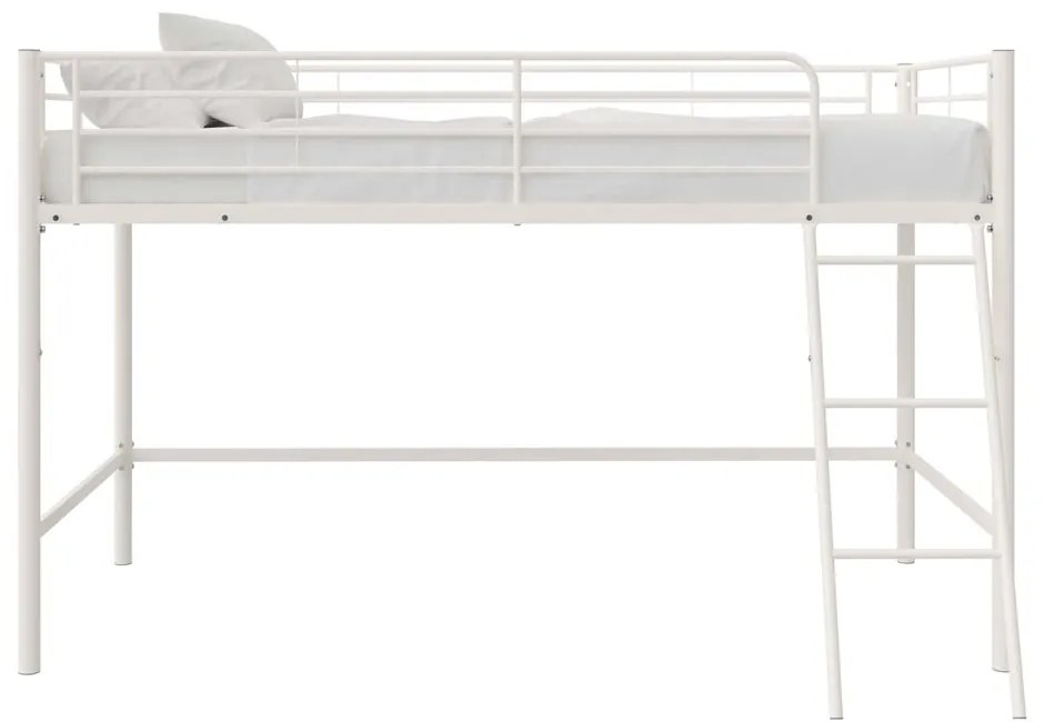 Białe podwyższone łóżko dziecięce 90x200 cm Jodie – Støraa