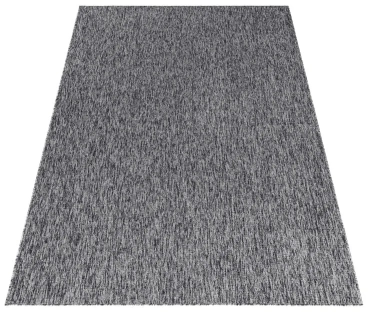 Dywan jednokolorowy na filcu Nizza szary 240 cm x 340 cm