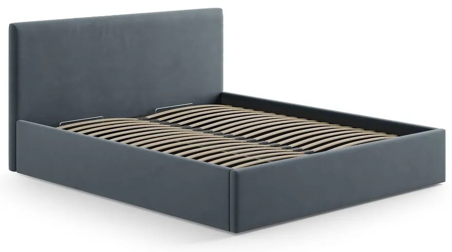 Jasnoniebieski tapicerowany zagłówek 150,5x100 cm Remo – Micadoni