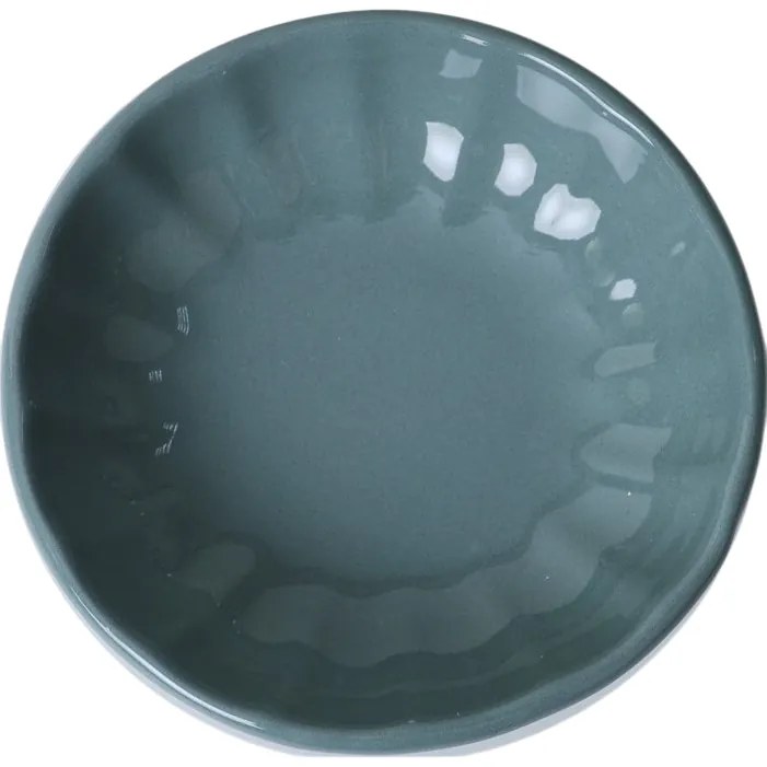 Zestaw 6 misek kamionkowych Laguna 12 cm, naftowy