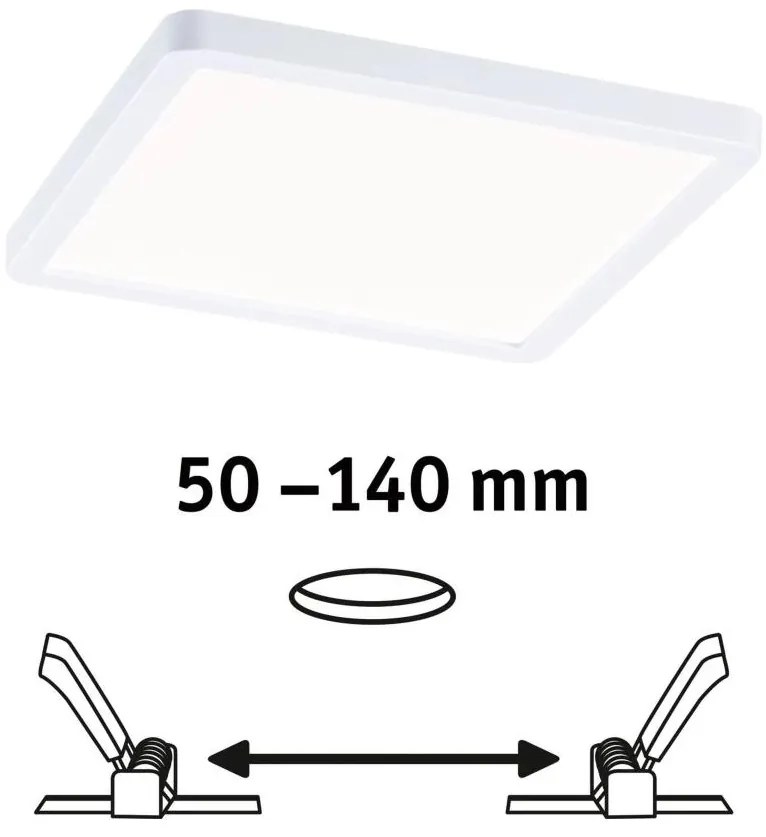 Paulmann 93059 - LED/13W IP44 ściemnialna wpuszczana oprawa łazienkowa AREO 230V