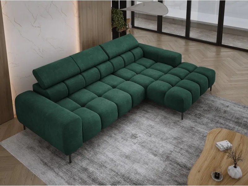 Narożnik PLAZA MINI Prawostronny w tkaninie CLOUD 39 WERSAL