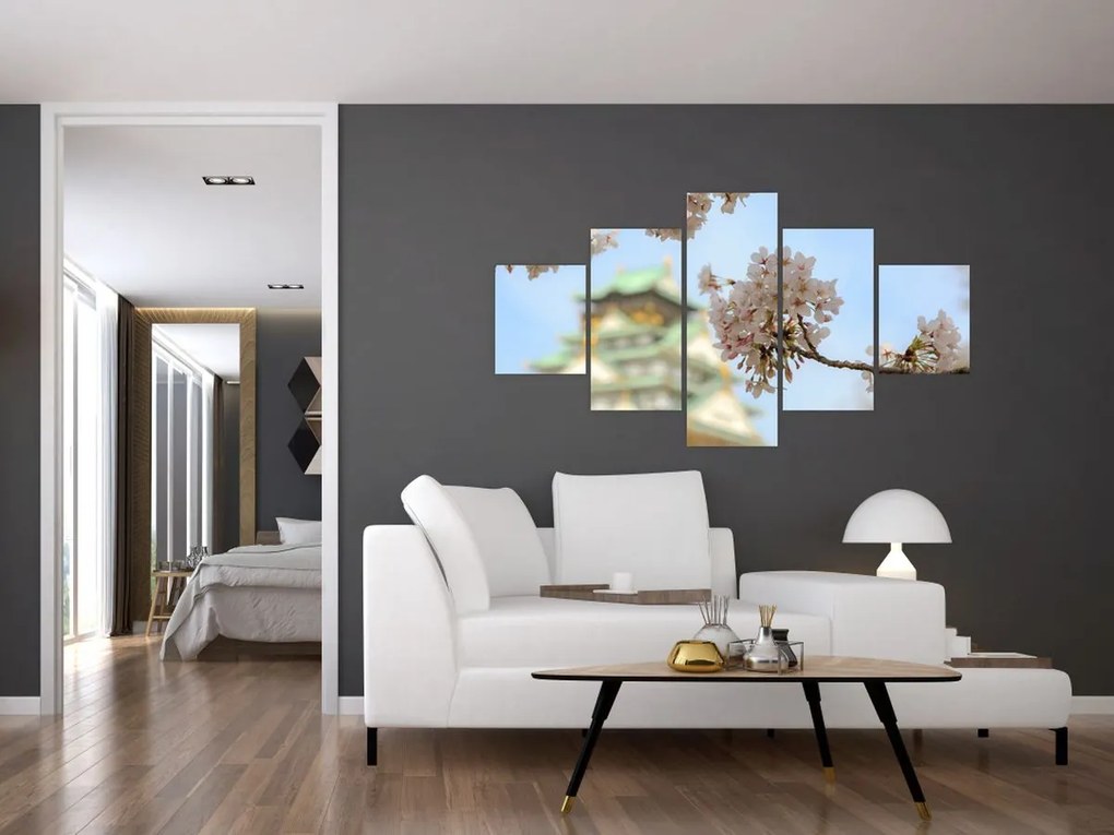 Obraz - Sakura (125x70 cm)